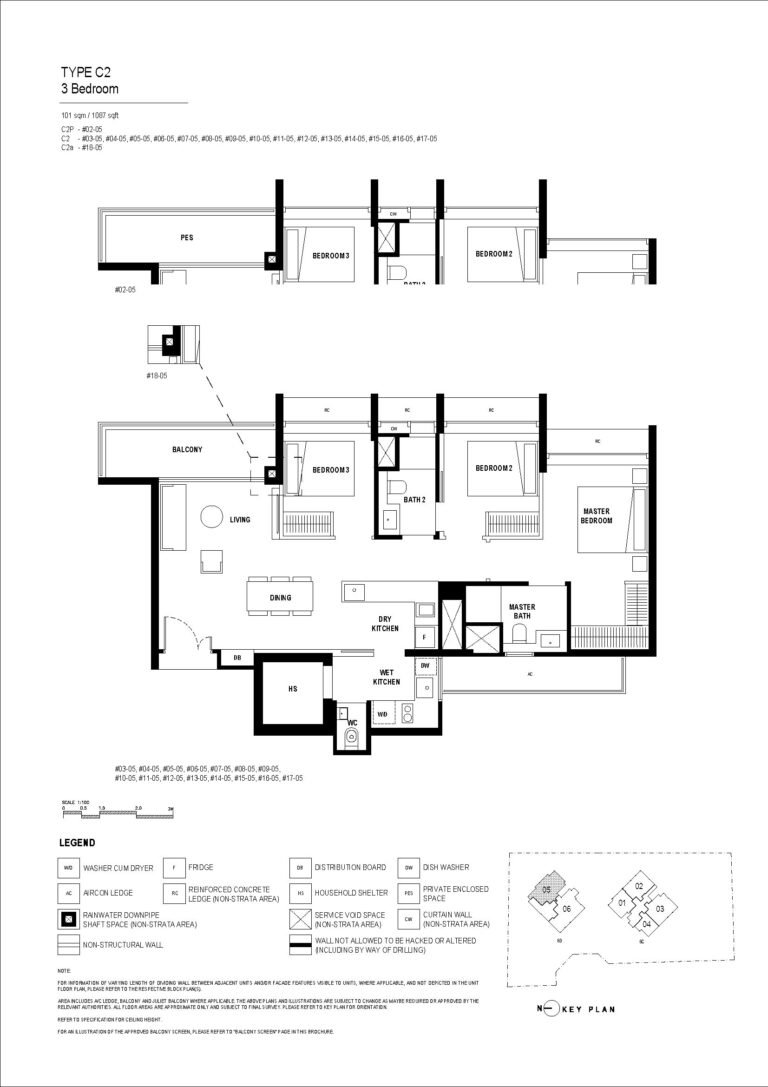 arina east residence floor plan