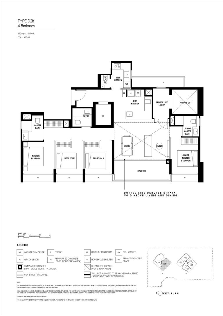 arina east residence floor plan
