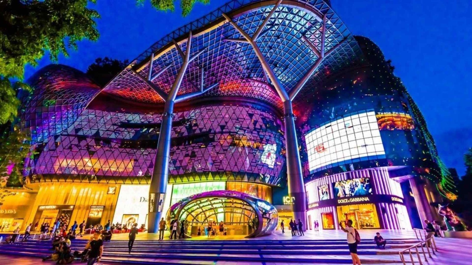 Orchard Road luxury shopping near Zyon Grand