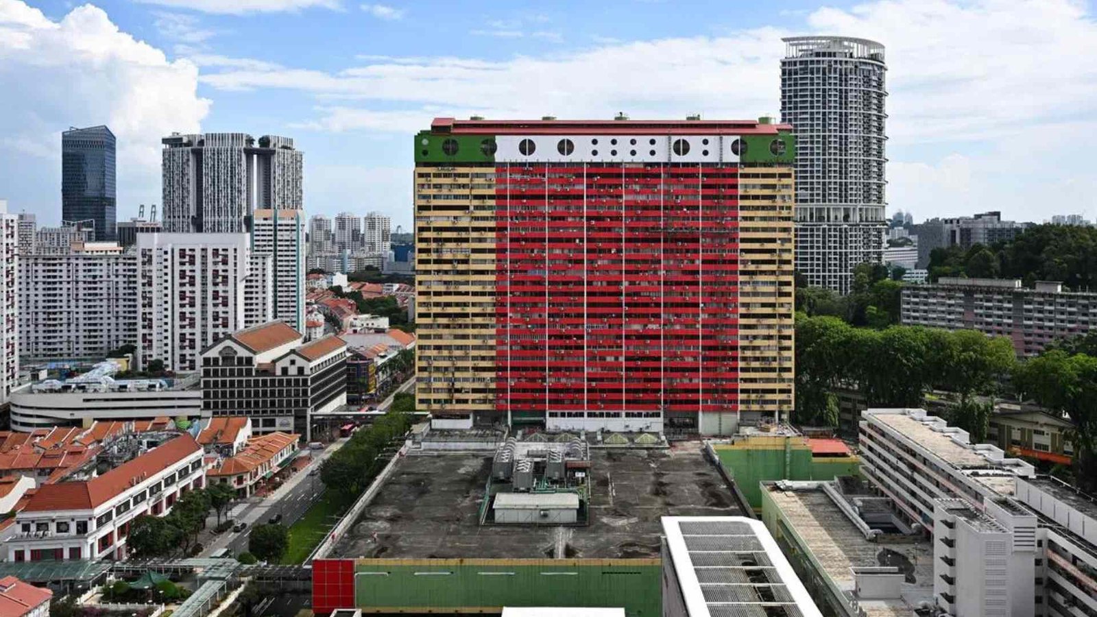 Exit risk illustration: ageing building and lease impact