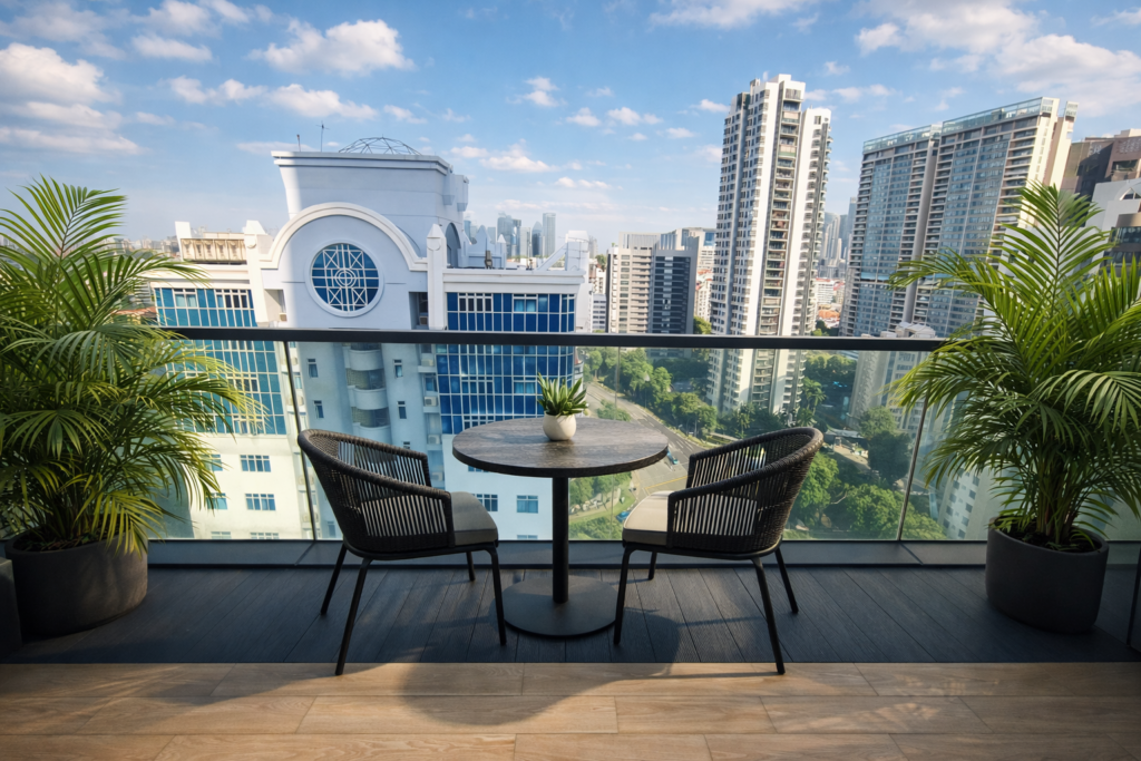 8 st thomas balcony view